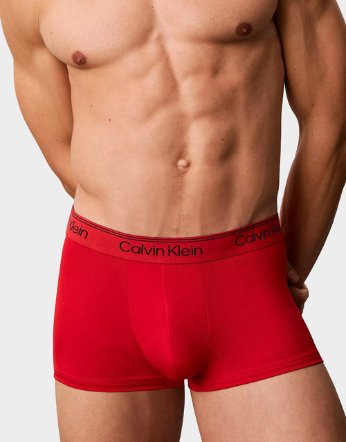 กางเกงชั้นในผู้ชาย Microfiber Stretch Low Rise Trunk (แพค 3)