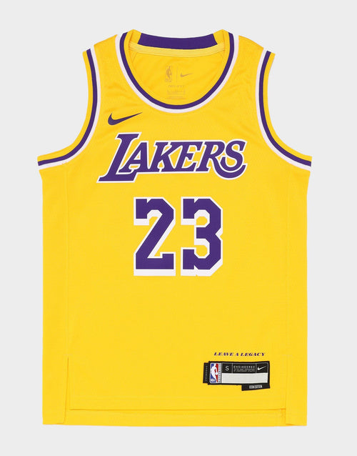 เสื้อกล้ามเด็กโต Youth Icon Swing Jersey Lakers LeBron