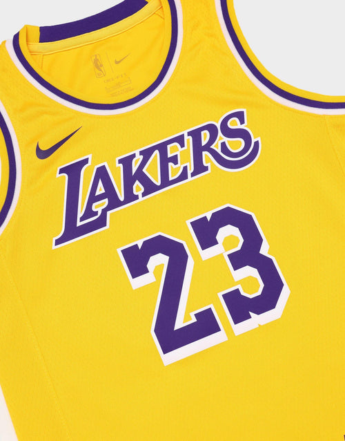 เสื้อกล้ามเด็กโต Youth Icon Swing Jersey Lakers LeBron