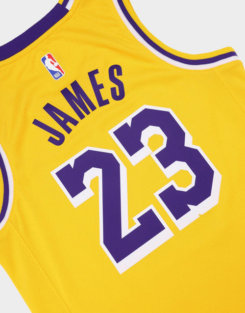 เสื้อกล้ามเด็กโต Youth Icon Swing Jersey Lakers LeBron