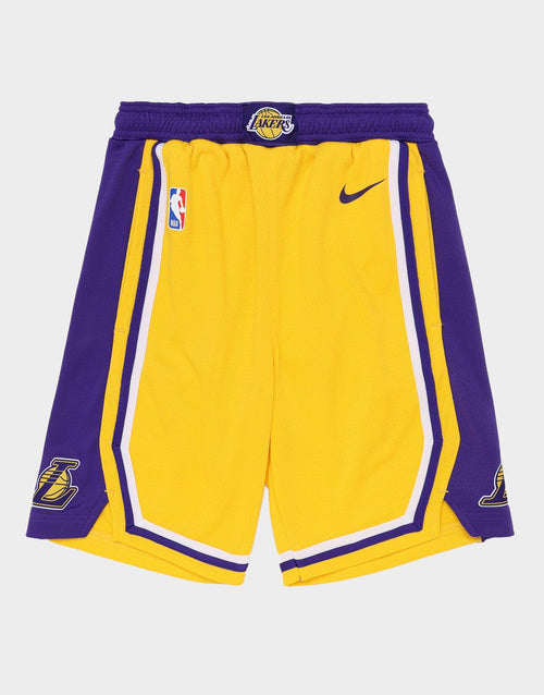 กางเกงขาสั้นเด็กโต Youth Icon Swim Shorts Lakers LeBron