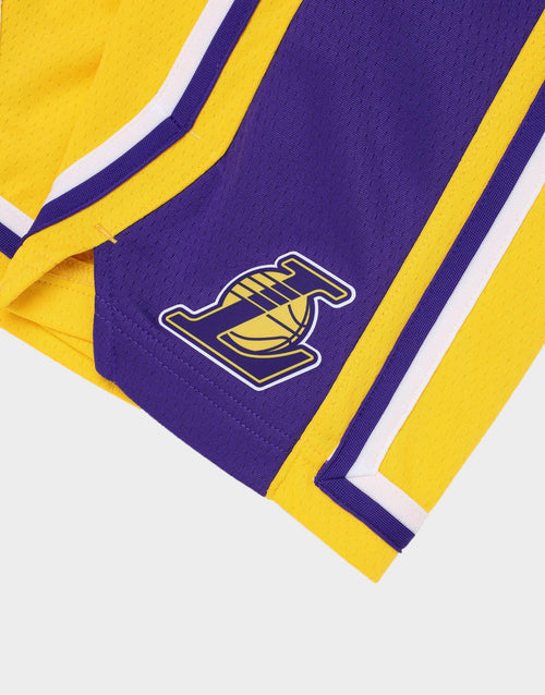 กางเกงขาสั้นเด็กโต Youth Icon Swim Shorts Lakers LeBron
