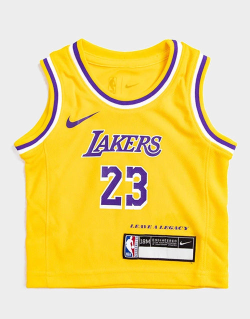 เสื้อกล้ามเด็กวัยหัดเดิน LeBron James LA Lakers NBA