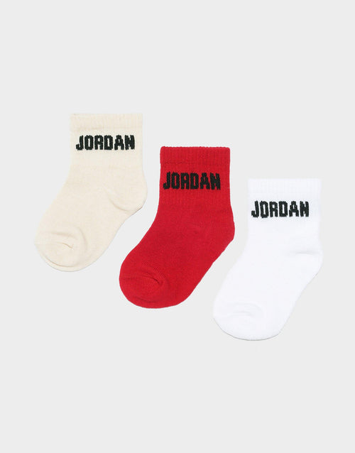 ถุงเท้าเด็กวัยหัดเดิน Everyday Essential (แพค 6)