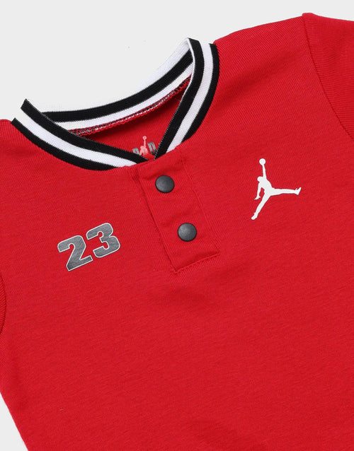ชุดเซ็ตเด็กวัยหัดเดิน Jumpman Jersey Henley (แพค 3)
