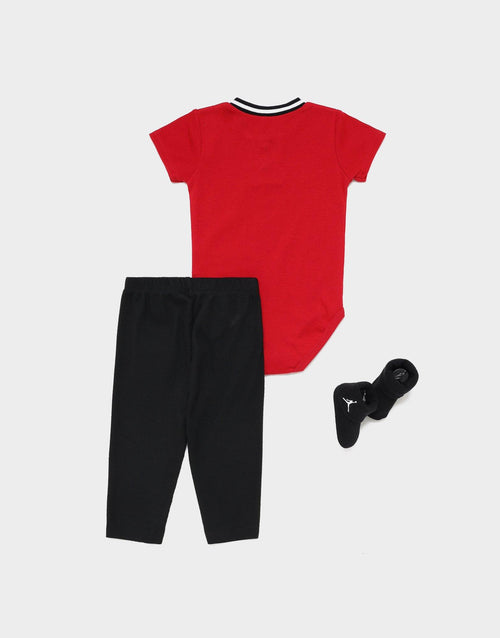 ชุดเซ็ตเด็กวัยหัดเดิน Jumpman Jersey Henley (แพค 3)