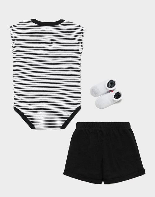 ชุดเซ็ตเด็กวัยหัดเดิน Jumpman Essential Striped