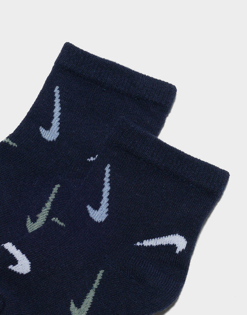 ถุงเท้าเด็กวัยหัดเดิน Swooshfetti (แพค 6)