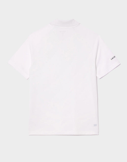 เสื้อแขนสั้นผู้ชาย Flocked Piqué Polo
