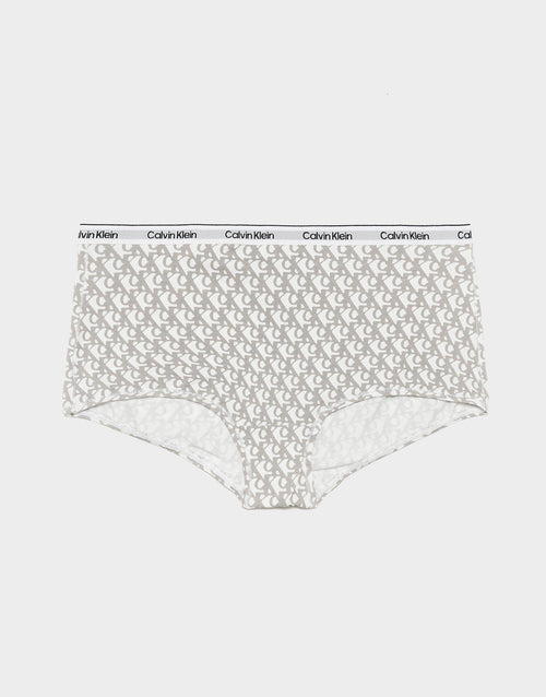 กางเกงชั้นในผู้หญิง Modern Logo Boyshort