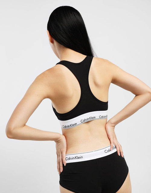 สปอร์ตบราผู้หญิง Modern Cotton Lightly Lined