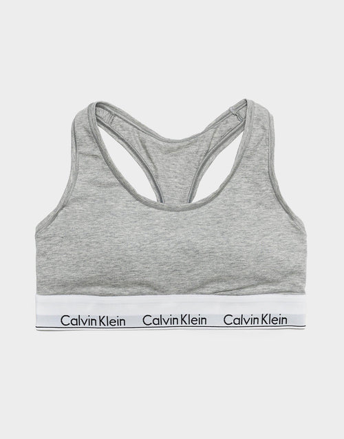 สปอร์ตบราผู้หญิง Icon Cotton Lightly Lined Bralette