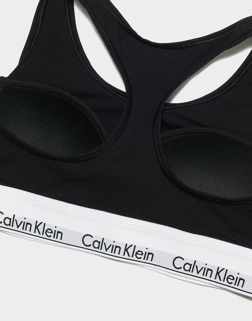 สปอร์ตบราผู้หญิง Icon Cotton Lightly Lined Bralette