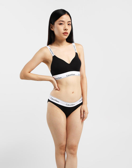 สปอร์ตบราผู้หญิง Modern Cotton Lightly Lined