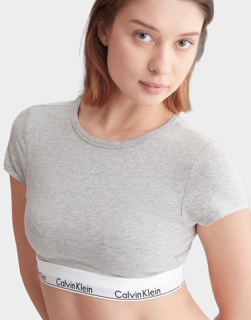 เสื้อชั้นในผู้หญิง Modern Cotton T-Shirt Bralette