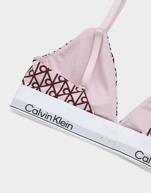 เสื้อชั้นในผู้หญิง Icon Cotton Modal Lightly Lined Triangle