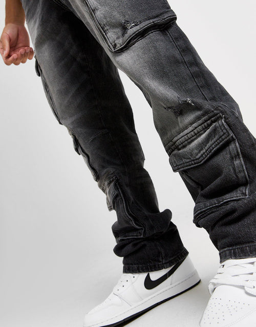 กางเกงขายาวผู้ชาย Casual Denim