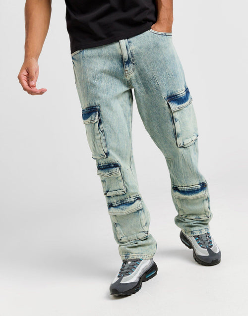 กางเกงขายาวผู้ชาย Casual Denim