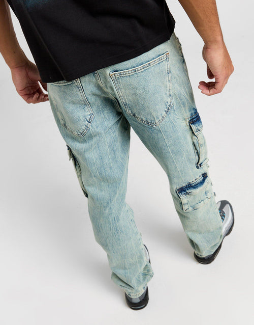 กางเกงขายาวผู้ชาย Casual Denim