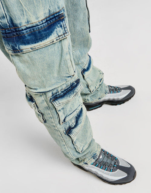กางเกงขายาวผู้ชาย Casual Denim
