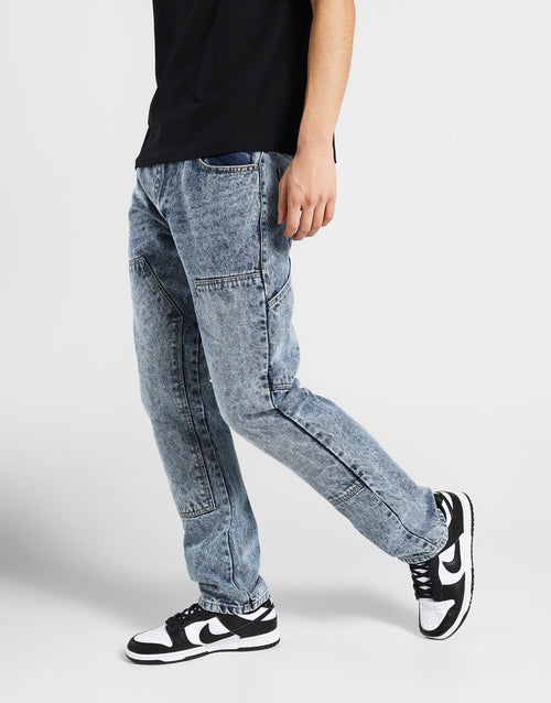 กางเกงขายาวผู้ชาย Porto Jeans Denim