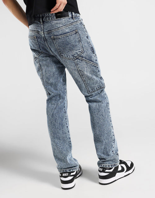 กางเกงขายาวผู้ชาย Porto Jeans Denim