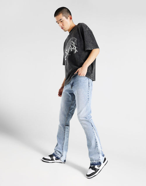 กางเกงขายาวผู้ชาย Sacco Jeans Denim