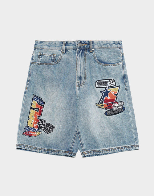 กางเกงขาสั้นผู้ชาย Buddy Denim