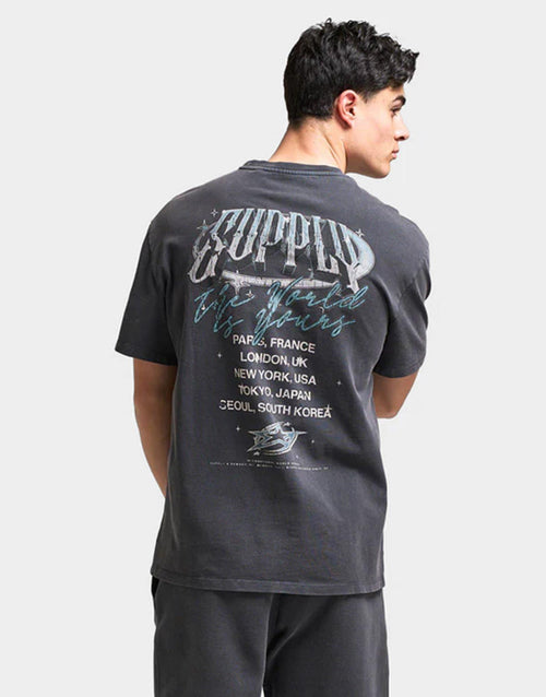 เสื้อยืดผู้ชาย Chrome Star