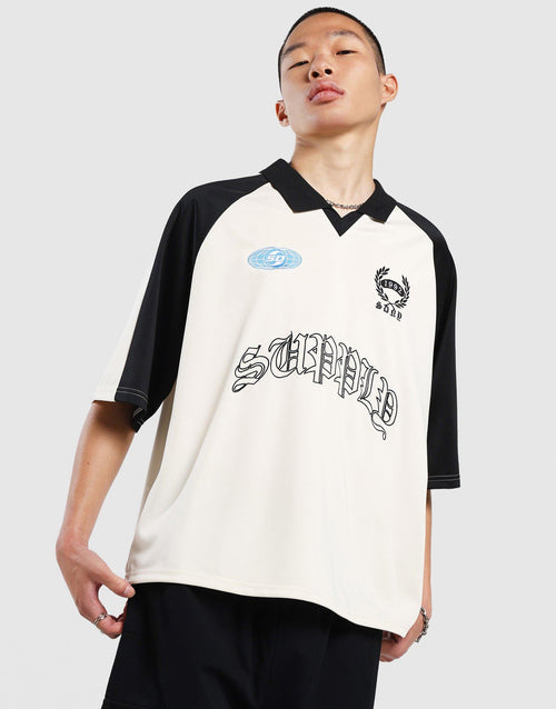 เสื้อแขนสั้นผู้ชาย Racer Polo