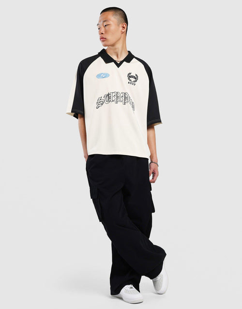 เสื้อแขนสั้นผู้ชาย Racer Polo