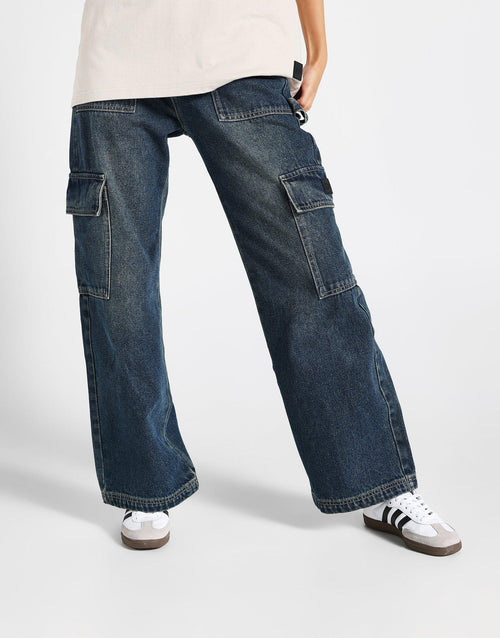 กางเกงขายาวผู้หญิง Division Cargo Jeans
