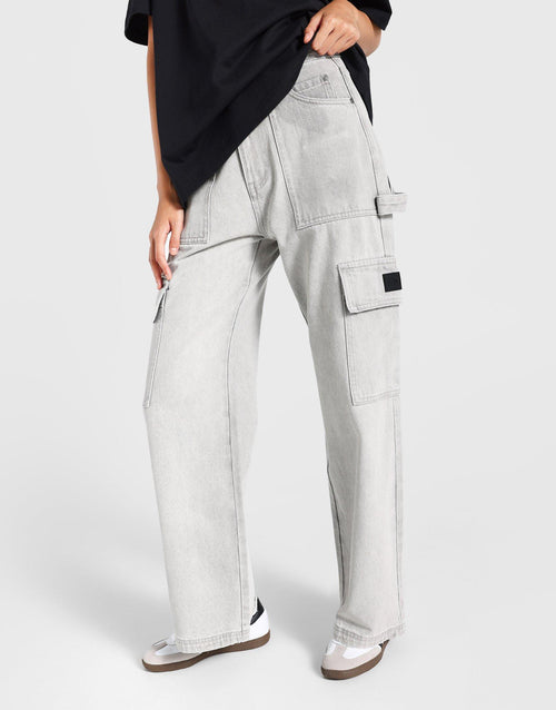 กางเกงขายาวผู้หญิง Division Cargo Jeans