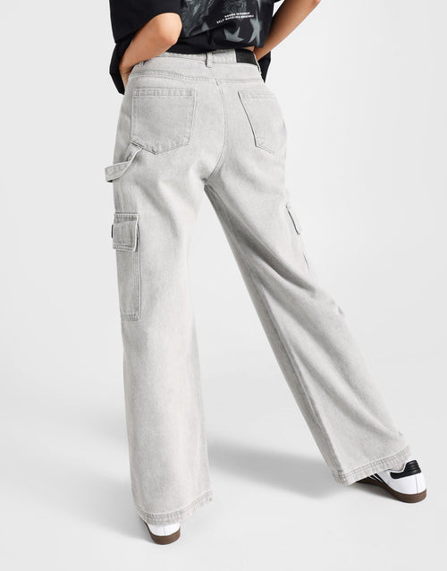 กางเกงขายาวผู้หญิง Division Cargo Jeans