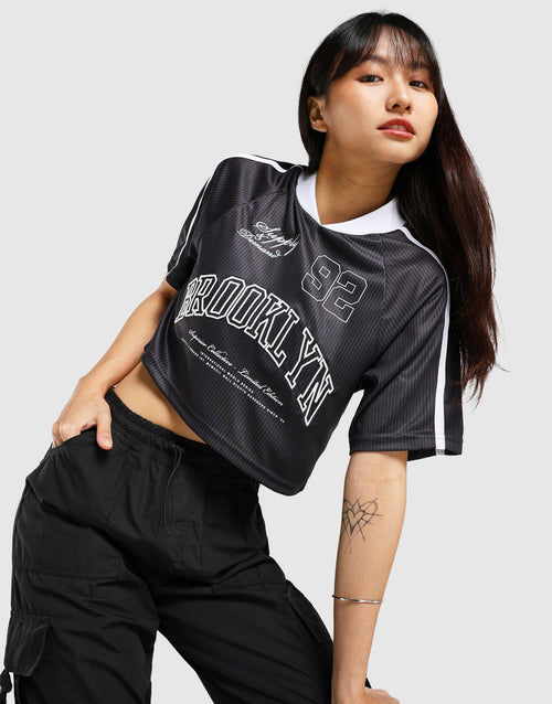 เสื้อแขนสั้นผู้หญิง Brook Jersey