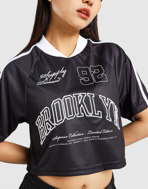เสื้อแขนสั้นผู้หญิง Brook Jersey