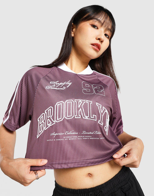 เสื้อแขนสั้นผู้หญิง Brook Jersey