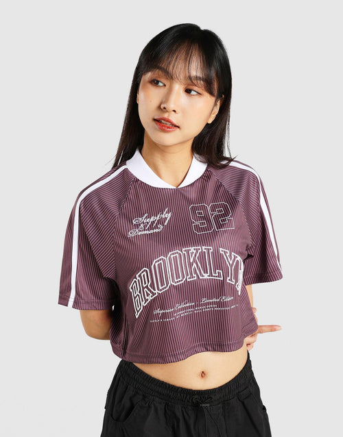 เสื้อแขนสั้นผู้หญิง Brook Jersey