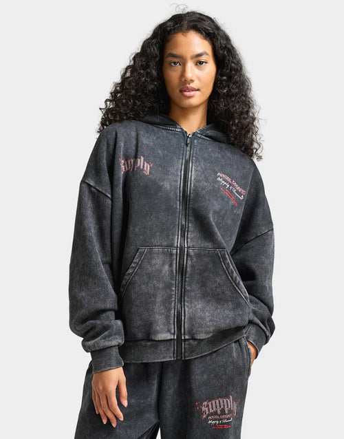 เสื้อฮู้ดดี้ผู้หญิง Angel Dream Full Zip