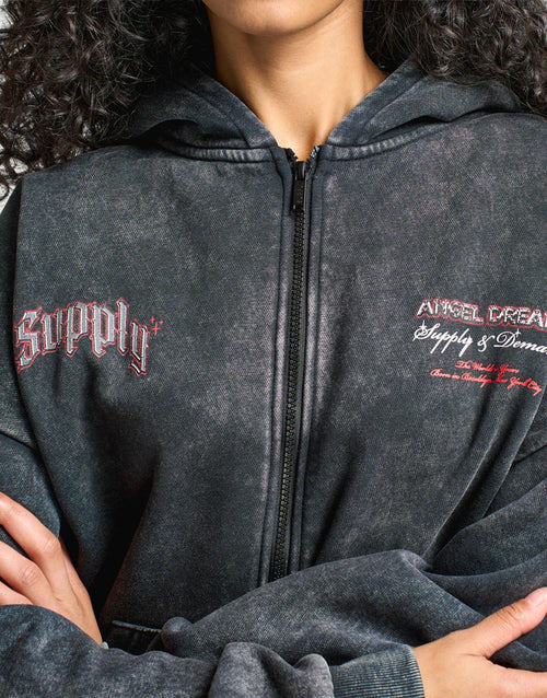 เสื้อฮู้ดดี้ผู้หญิง Angel Dream Full Zip