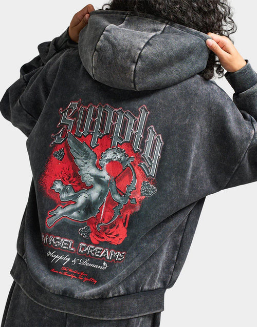 เสื้อฮู้ดดี้ผู้หญิง Angel Dream Full Zip