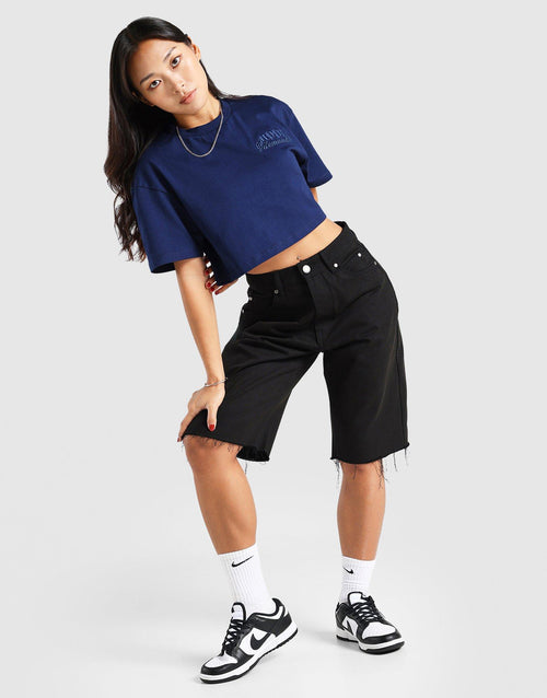 เสื้อยืดผู้หญิง Delance Crop