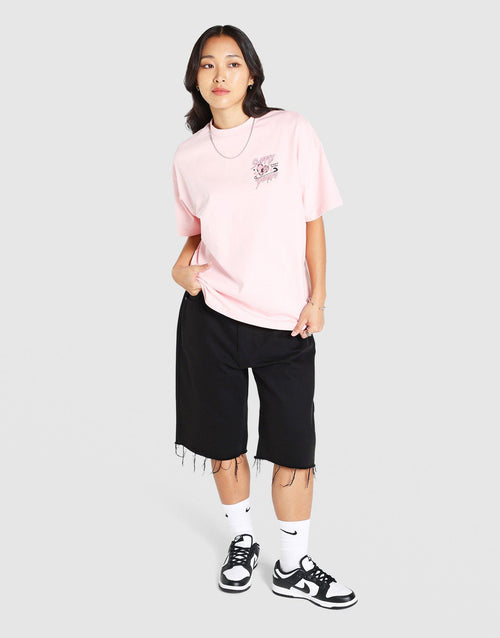 เสื้อยืดผู้หญิง Heart Clip