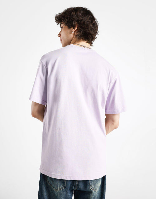 เสื้อยืดผู้ชาย Tonal Embroided Badge LA Dodgers