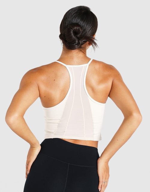 เสื้อกล้ามผู้หญิง PureLuxe Mesh Built-In Bra