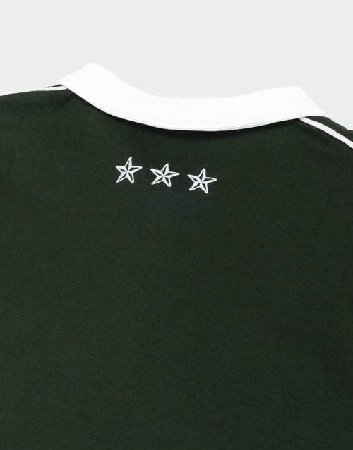 เสื้อแขนยาวผู้หญิง Crop Polo