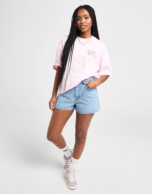 กางเกงขาสั้นผู้หญิง Mom Jeans