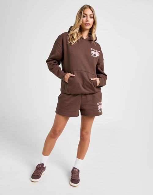 เสื้อฮู้ดดี้ผู้หญิง Coffee