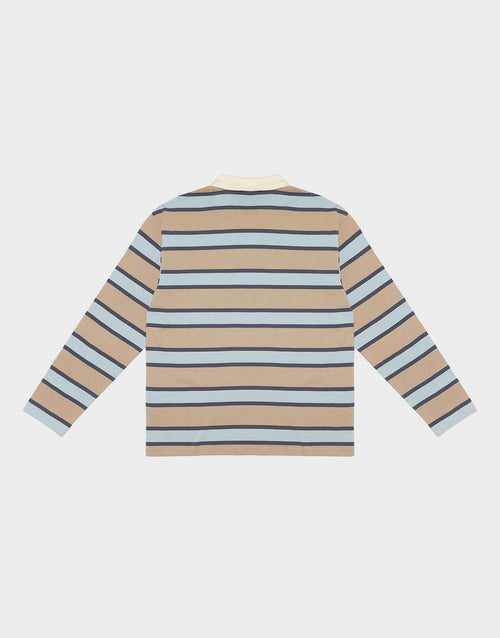เสื้อแขนยาวผู้หญิง Stripe Rugby