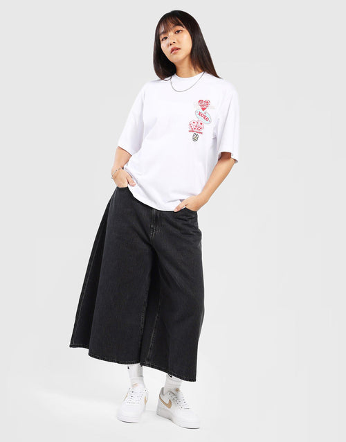 เสื้อยืดผู้หญิง Patch Boxy
